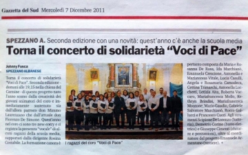 Gazzetta del Sud 7dic11